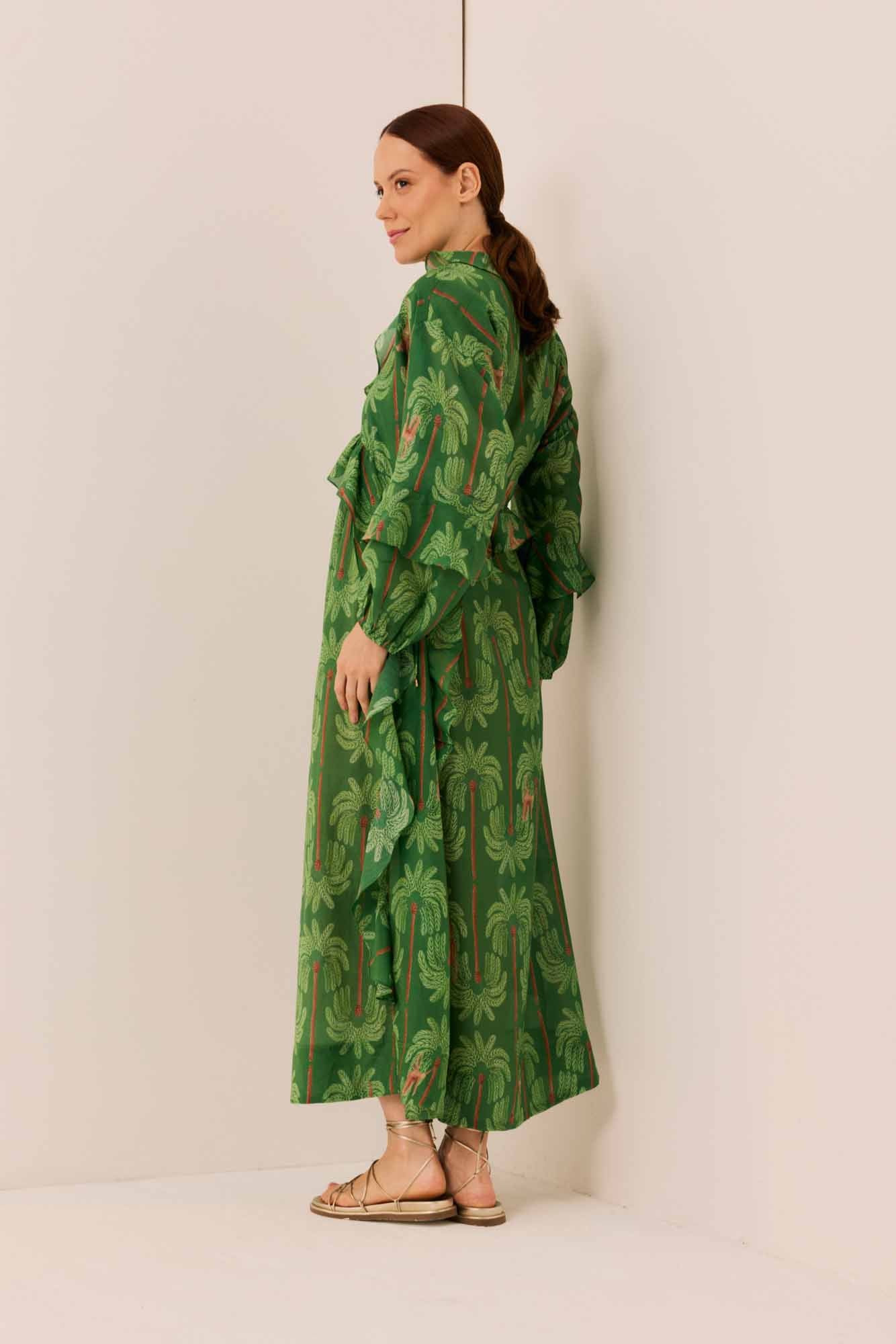 Vestido Coqueiral Verde