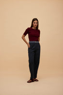 Calça Alfaiataria Algodão Jeans