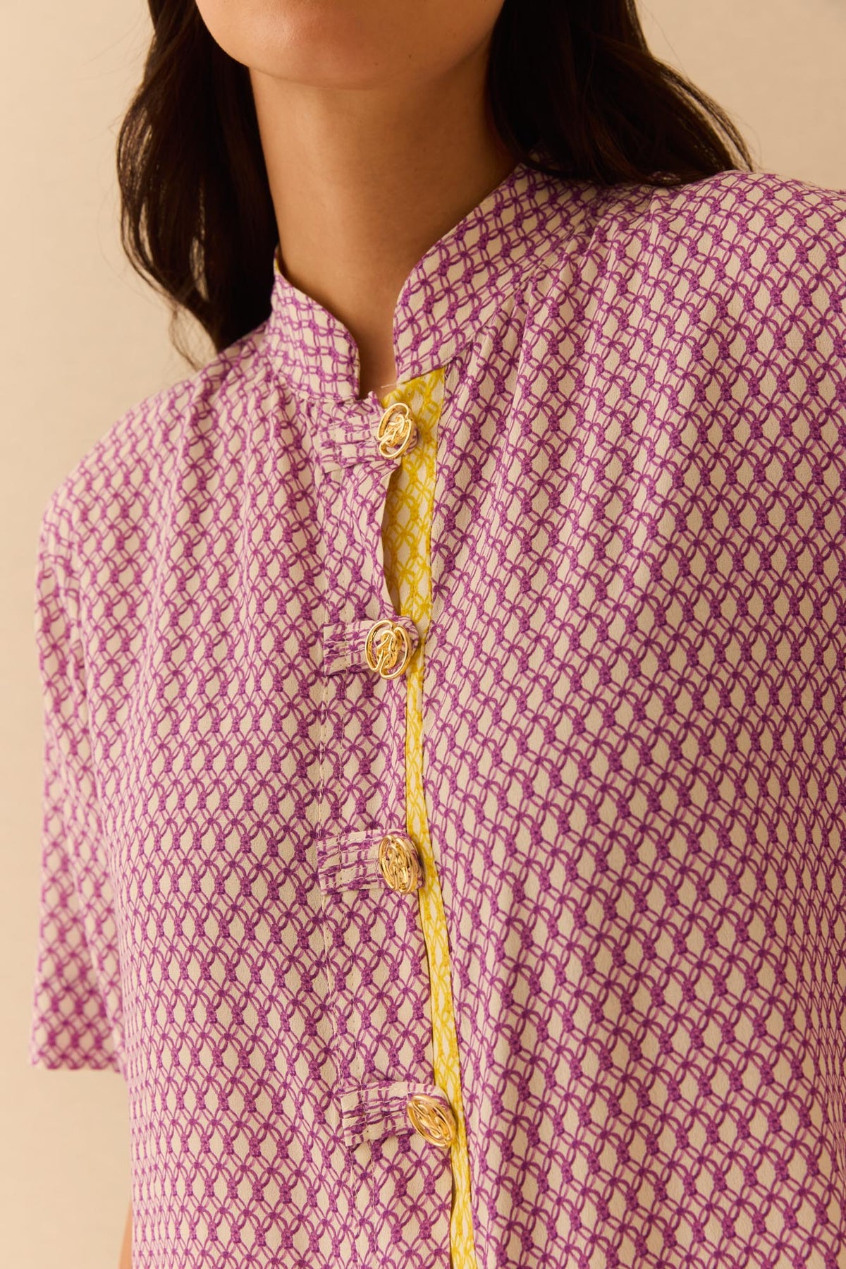 Camisa Gola Padre Mix Trançado
