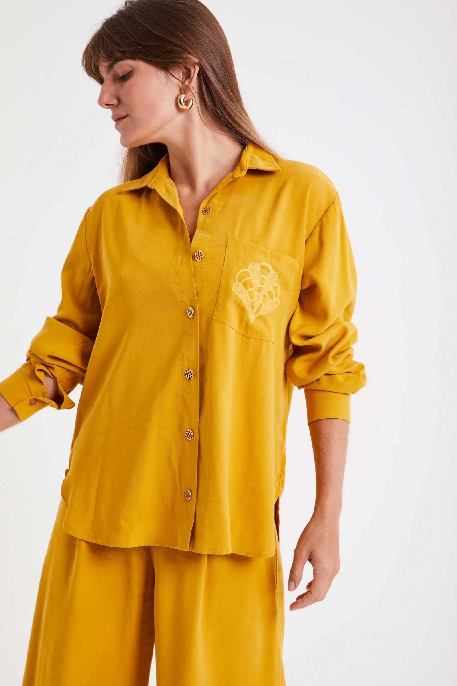 Camisa Amarelo Arquitetura