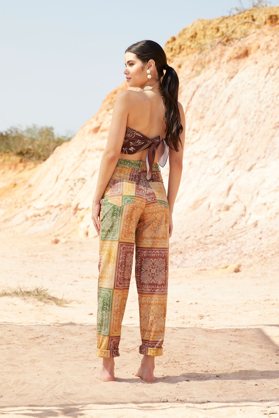 Calça five pockets Pitanga