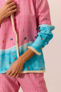 Camisa Franjas Plage