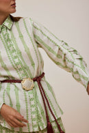 Camisa Manga Franzida Olimpo