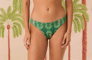 Bikini Top Reto + Calcinha Basic Coqueiral Verde