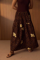 Vestido Mix Onça Floral