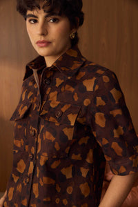 Camisa Sarja Onça Pintada