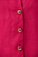 Camisa Rosa Hibisco