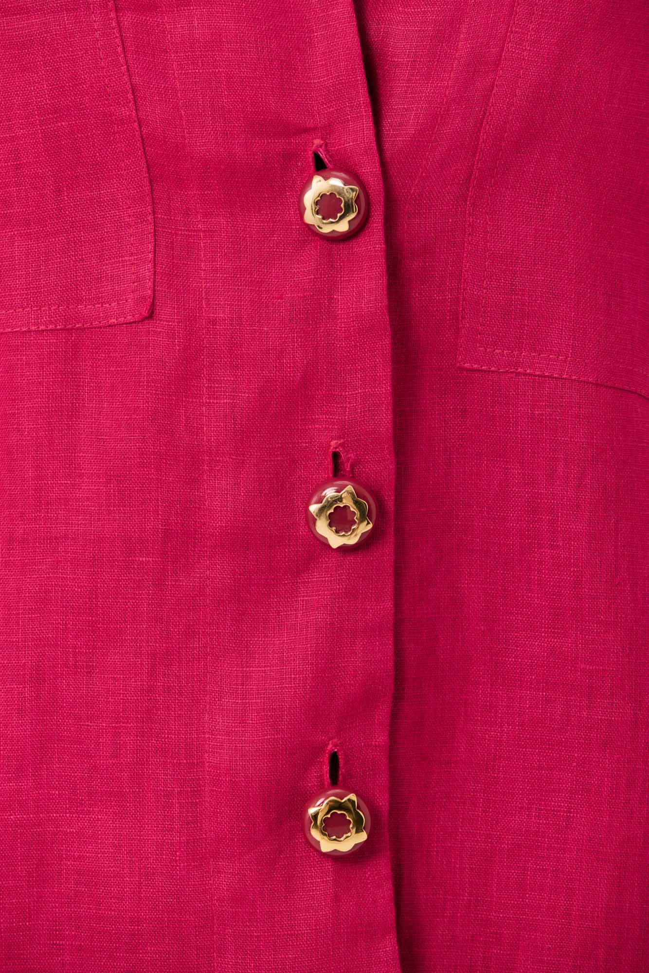 Camisa Rosa Hibisco
