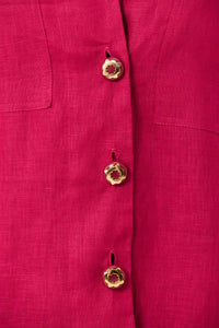 Camisa Rosa Hibisco