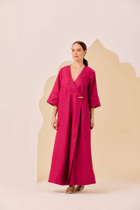 Vestido Rosa Hibisco