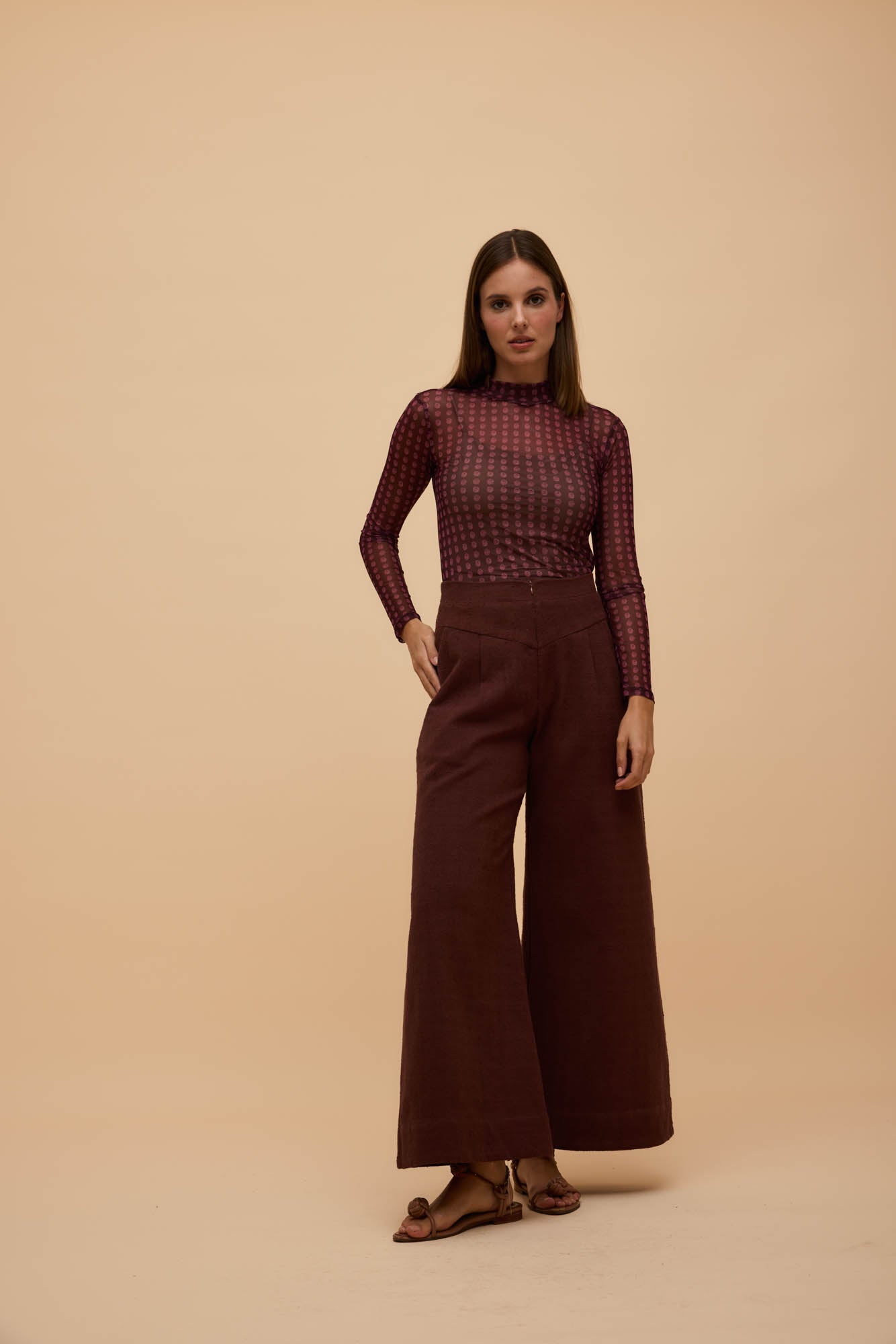 Calça Bali Marrom Terra