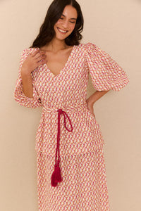 Vestido Saia Macramê