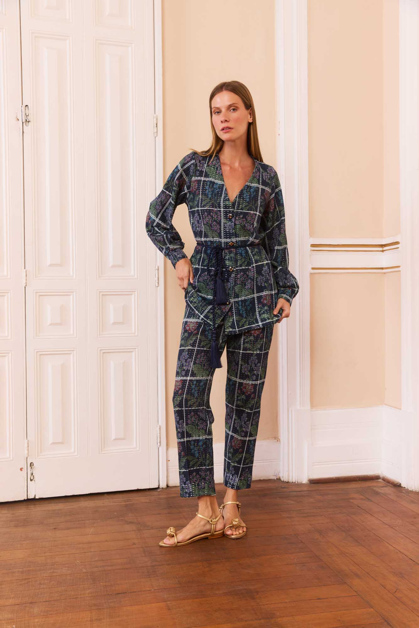 Calça Comfy Ponto Cruz