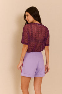 Short Sarja Lilás
