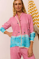 Camisa Franjas Plage