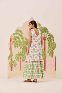 Vestido Nó Mix Índia