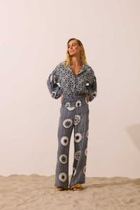 Camisa MG Pregas Onda Solar