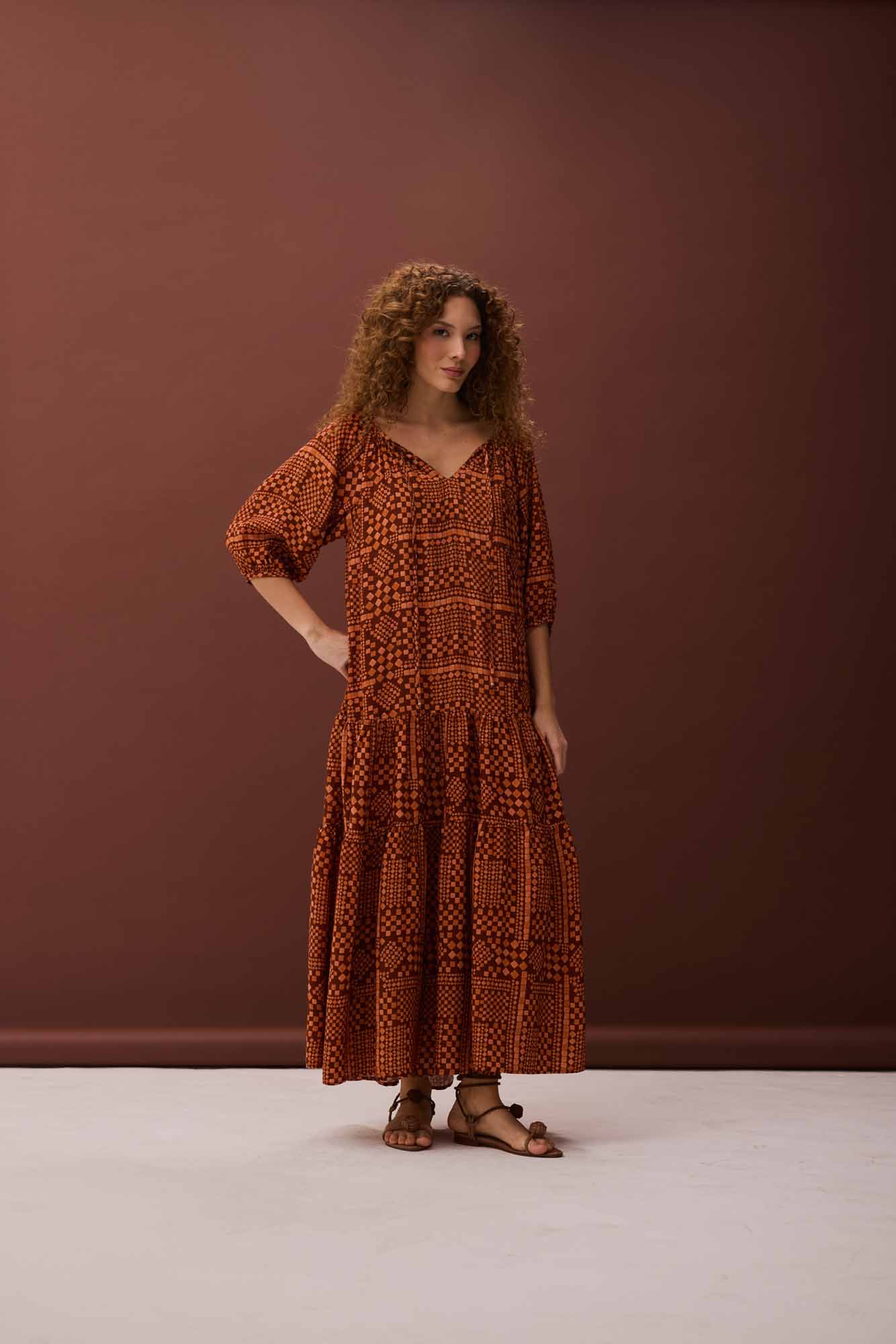 Vestido Amplo Forno