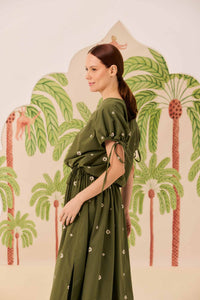 Blusa MG Verde Bordado