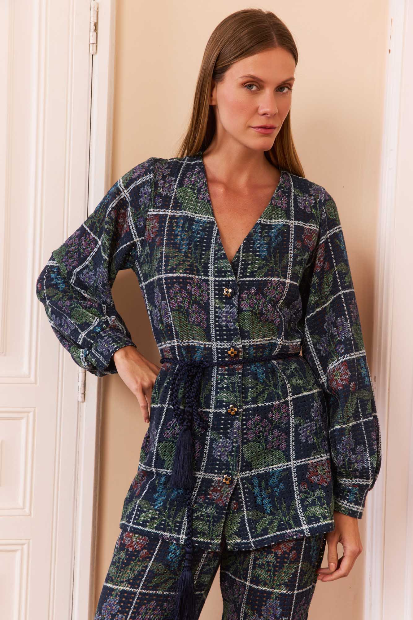 Cardigan Comfy Ponto Cruz