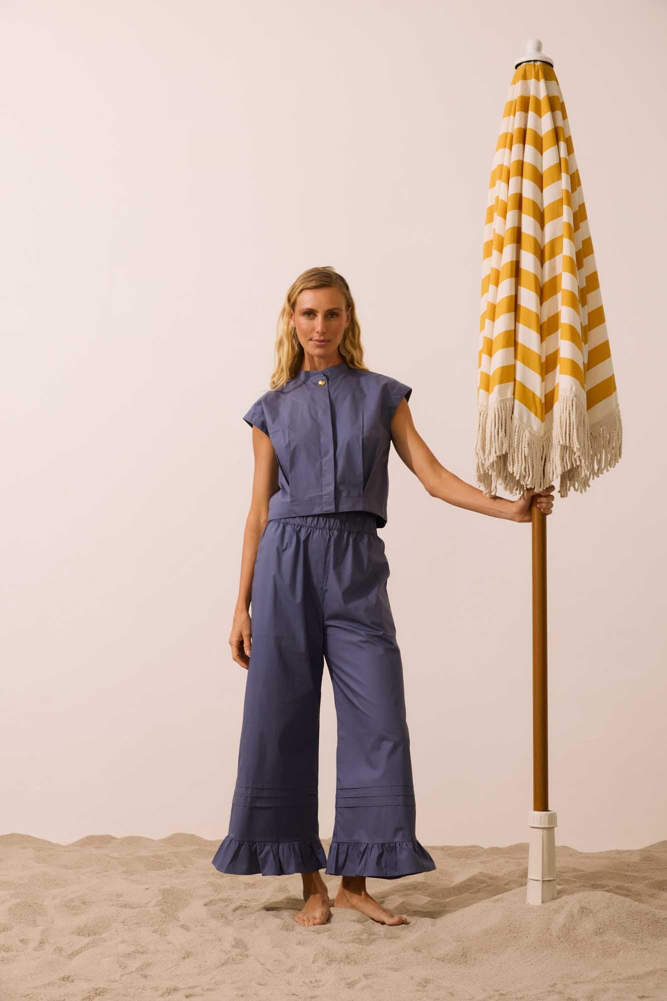 Blusa Azul Atlântico