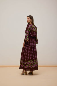 Vestido Pala Babado Oliva