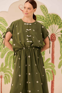 Blusa MG Verde Bordado