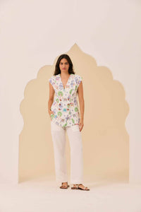 Blusa Colete Mix Índia