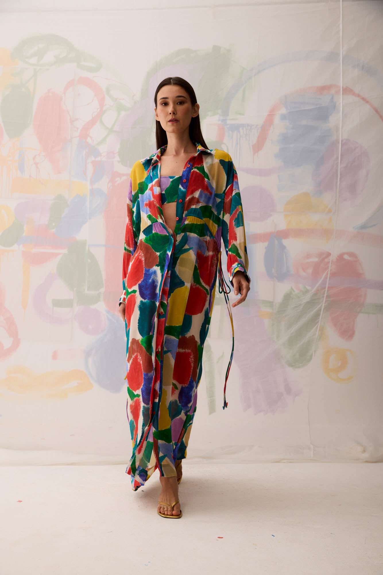 Vestido Amarração Origens