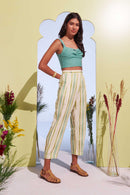 Cropped Turquesa Florescer