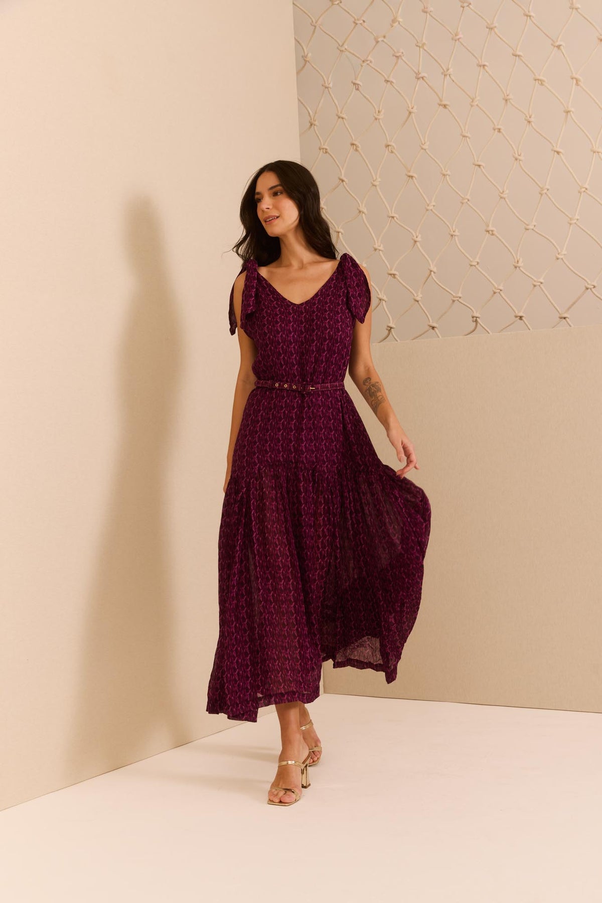 Vestido Nó Enlace