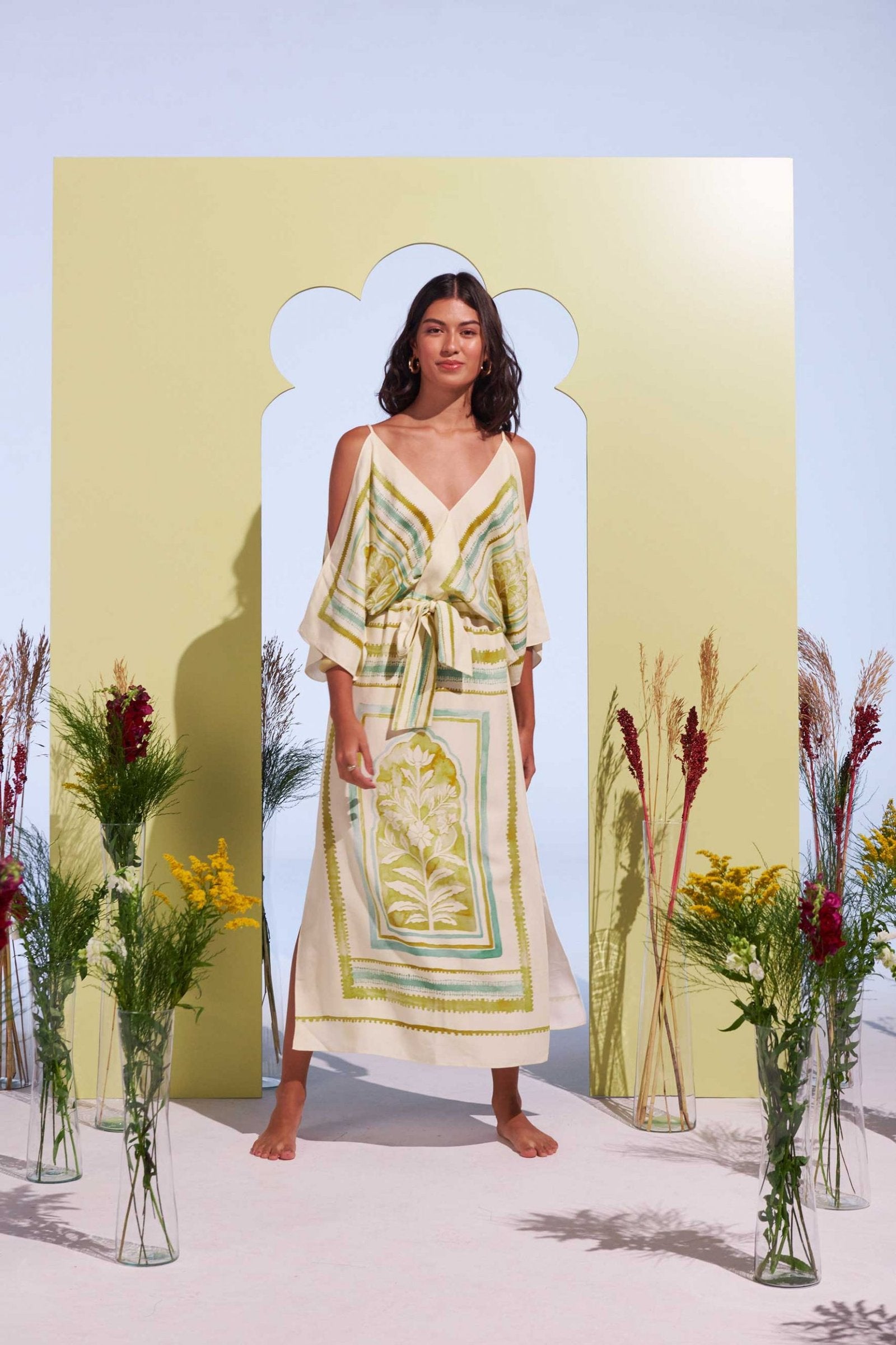 Vestido lenço Renascer