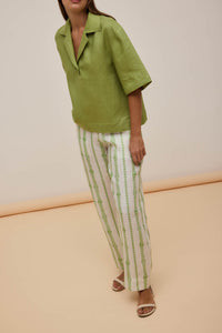 Blusa Gola Verde Oliveira