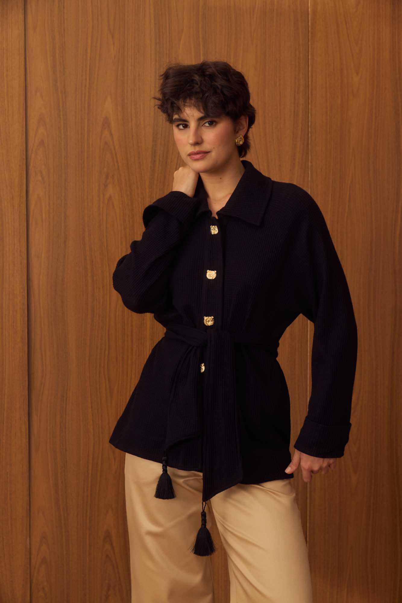 Casaco Comfy Preto