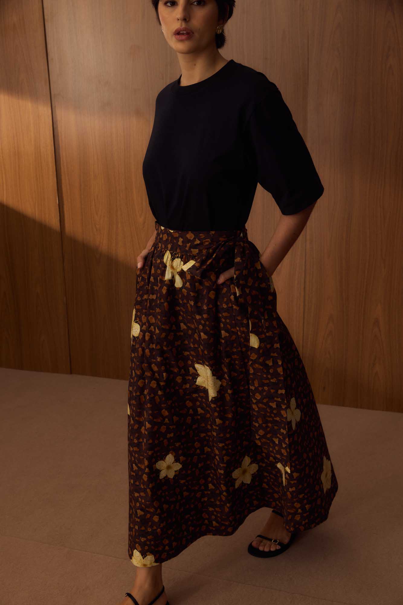 Saia Onça Floral