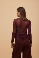 Blusa Tule Oliva