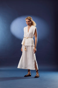 Blusa Decote V Bord. Costas Saturno