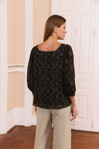 Blusa Jardim Noturno