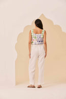 Calça Pala Branco Lótus