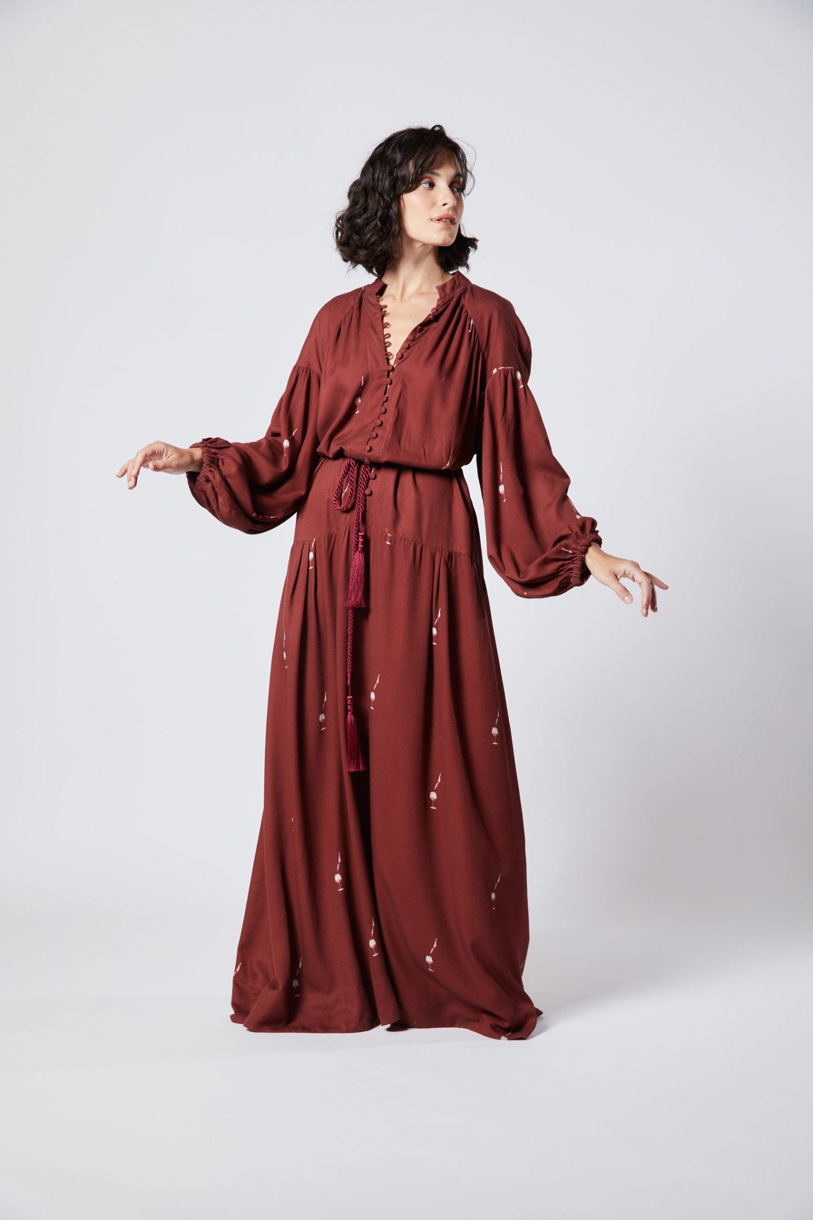 Vestido Abotoamento Est. Mergulhadora