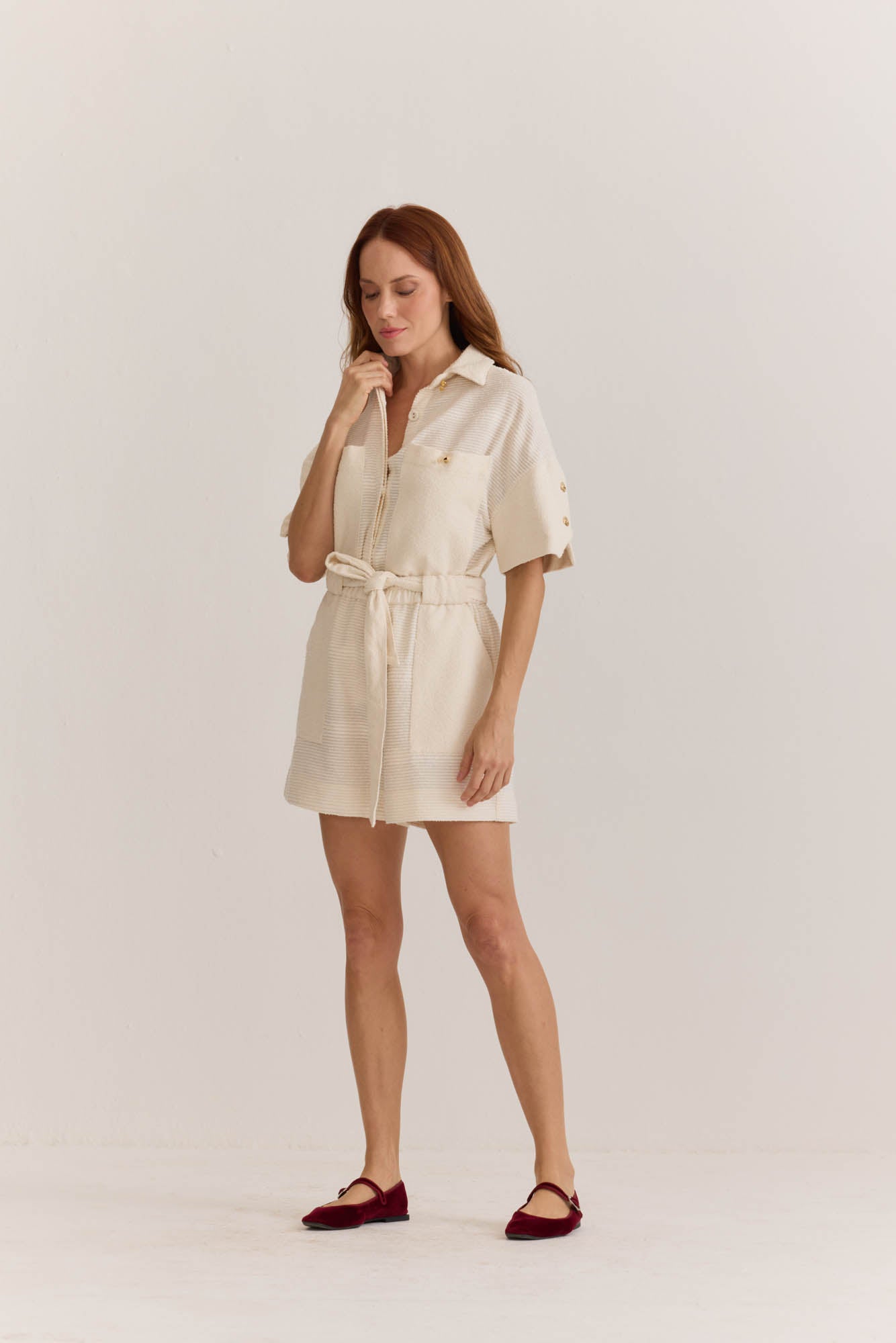 Short Off-White Déco