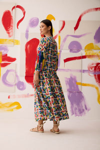 Vestido Gili Quadros