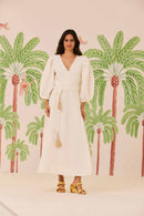 Vestido Cachecoer Branco Lótus