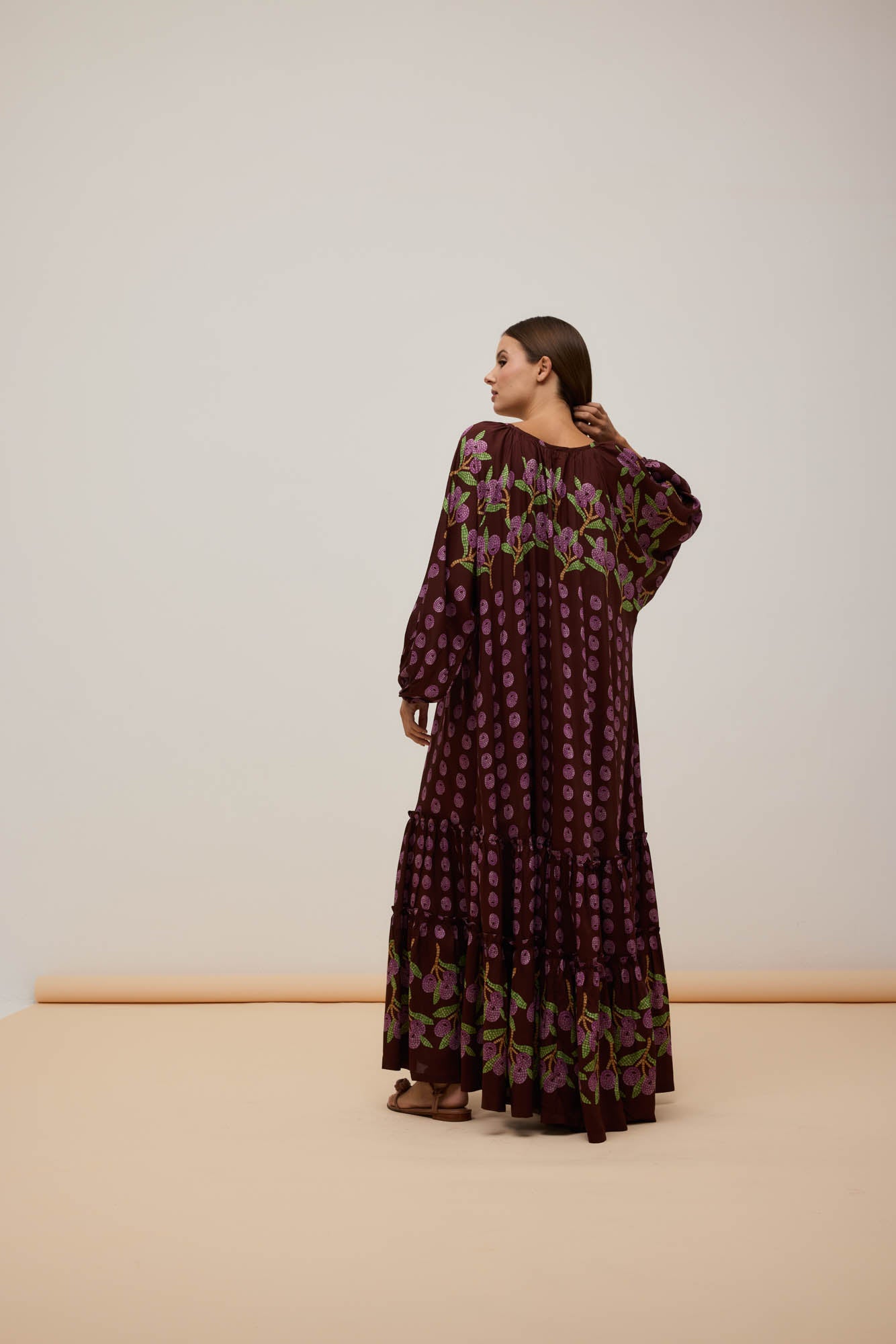 Vestido Maxi Oliva