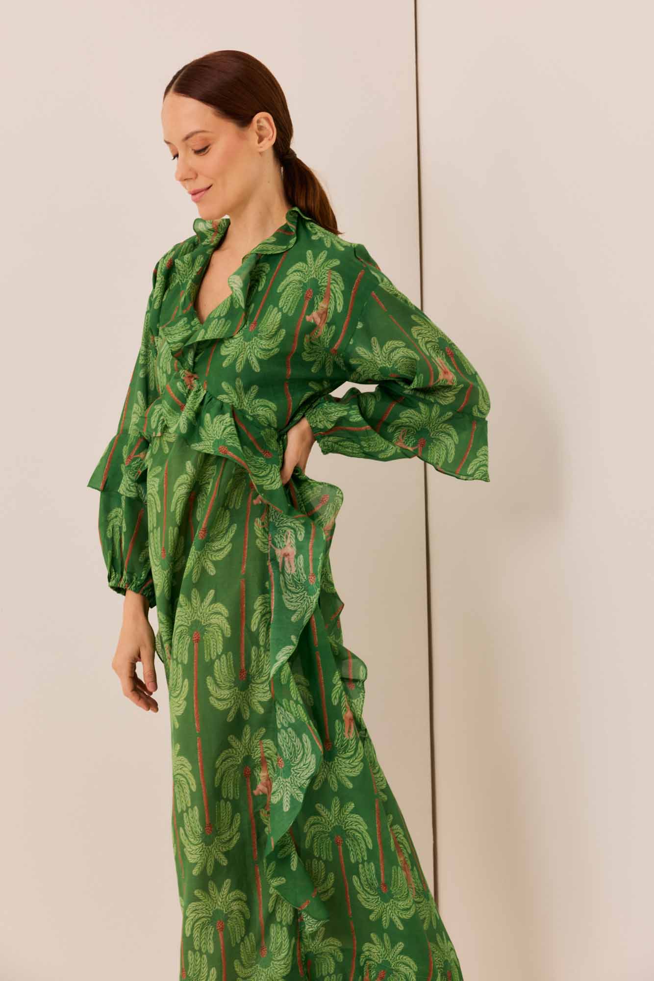 Vestido Coqueiral Verde