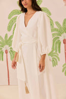 Vestido Cachecoer Branco Lótus