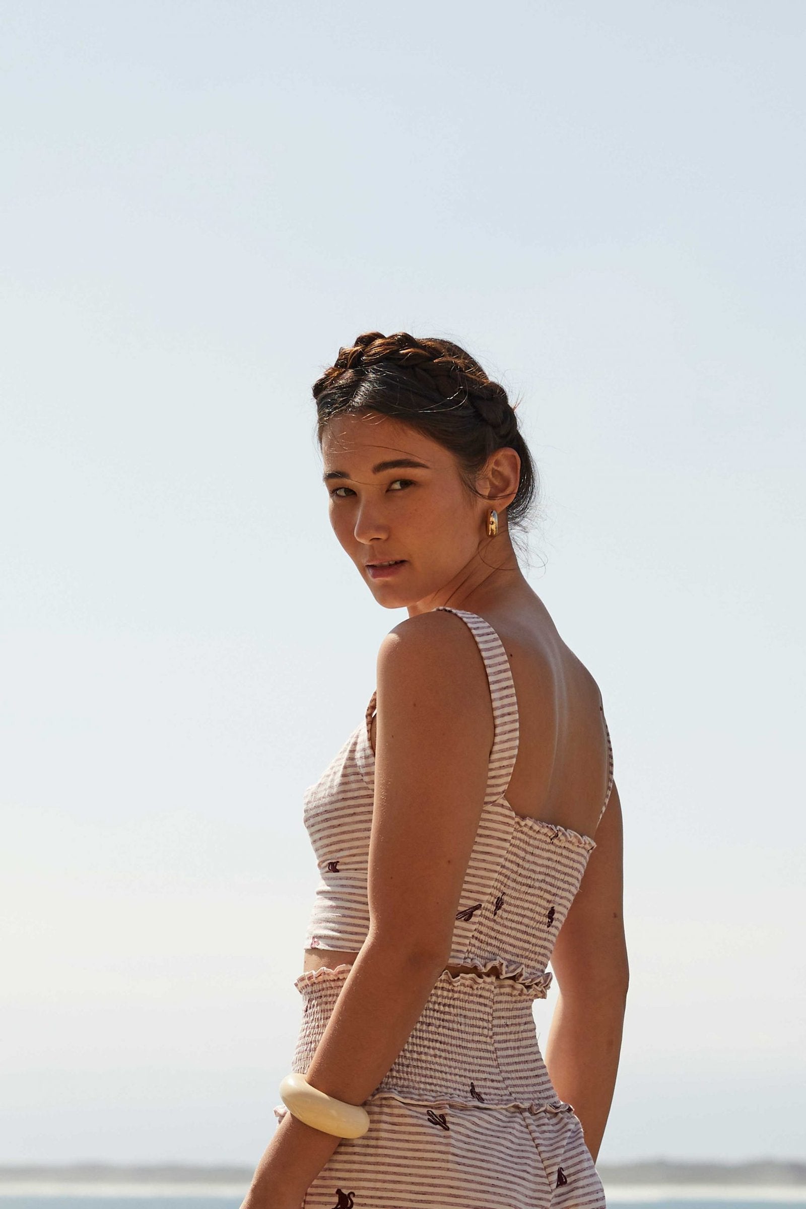Cropped bordado Frida