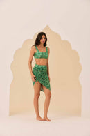 Saia Beachwear Coqueiral Verde