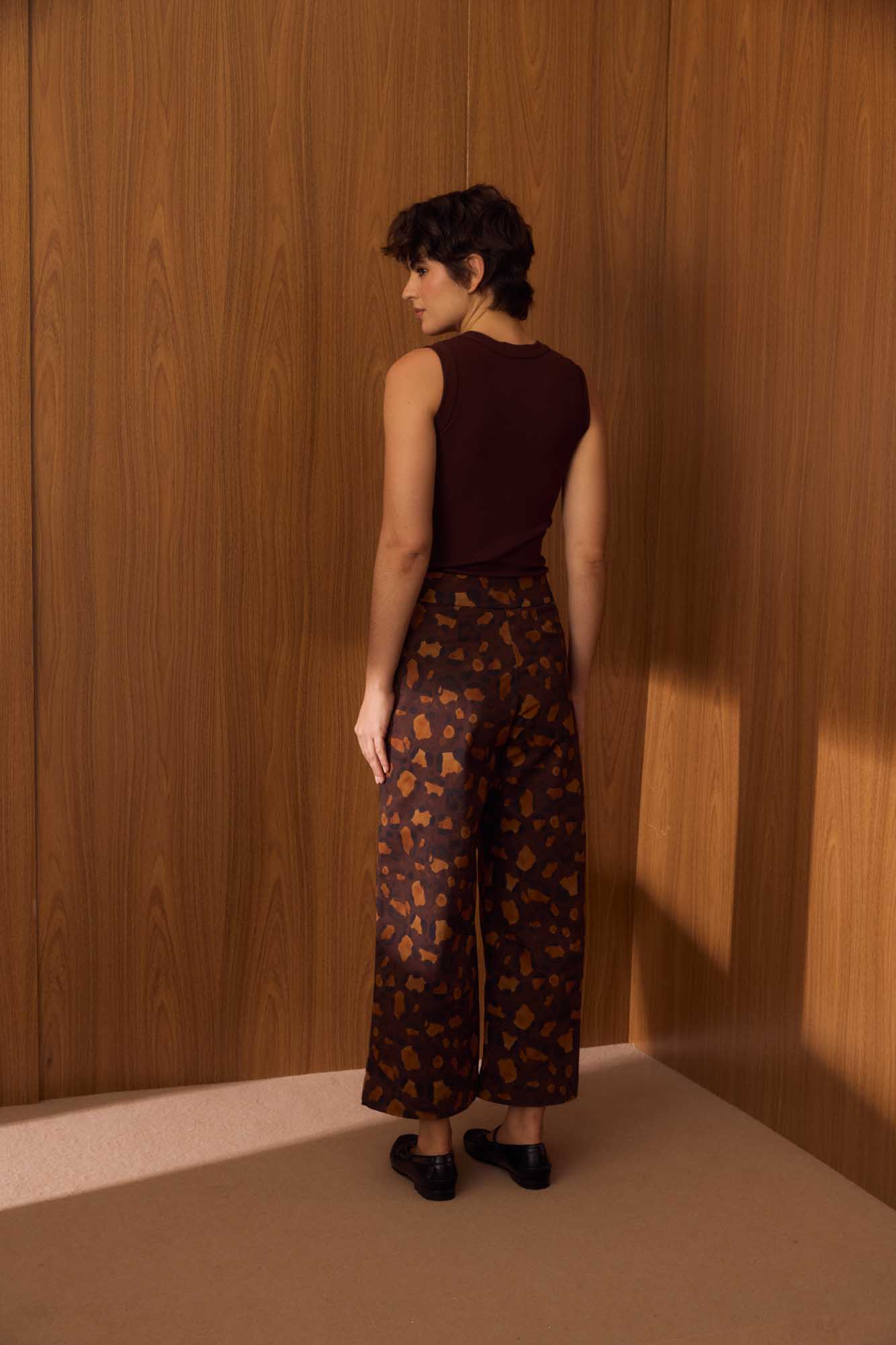 Calça Sarja Onça Pintada
