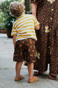 Short Infantil Sarja Onça Pintada